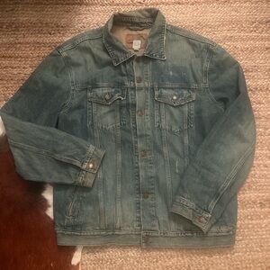 Old Navy Green Denim Jacket